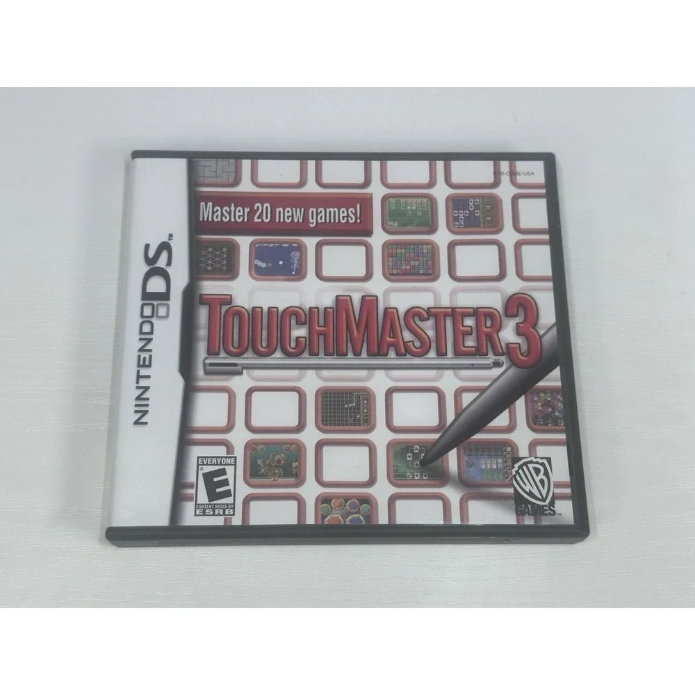Nintendo DS TouchMaster 3 Complete CIB w/ Manual Tested Authentic